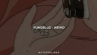 「 yungblud — weird  sub españollyrics 」 [upl. by Amaerd]