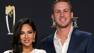 Who Is Detroits Quarterback Jared Goffs Fiancée Christen Harper [upl. by Leahcimluap]