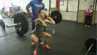 Crossfit Thruster Demo [upl. by Akyssej]