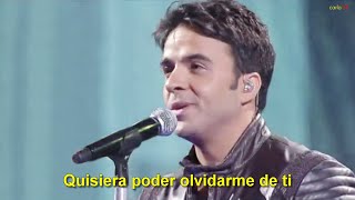 QUISIERA PODER OLVIDARME DE TI con letra Luis Fonsi [upl. by Lurie910]