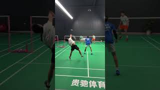 How did you practice badminton Its too fast badminton [upl. by Ibed159]