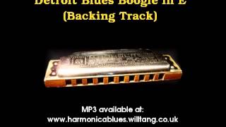 Backing Track  Detroit Blues Boogie in E [upl. by Acina]