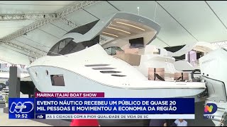 Itajaí celebra sucesso do Marina Boat Show com quase 20 mil visitantes [upl. by Allimac]