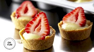 Professional Baker Teaches You How To Make CREAM TARTS [upl. by Egreog]