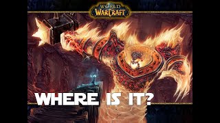 How to Find the Entrance to Molten Core  World of Warcraft Guides [upl. by Rainah]