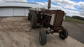 MATER the Farmall 806 Spring tillage has begun [upl. by Htennaj]