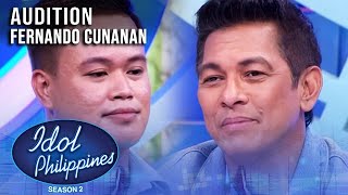 Fernando Cunanan  Tayong Dalawa  Idol Philippines 2022 Auditions [upl. by Ahsinek]