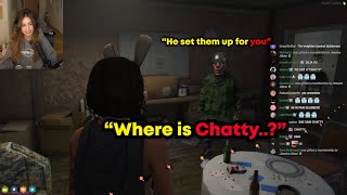 Cups SLIPS OUT of Ray Mond quotWhere is Chattyquot  GTA V RP NoPixel 40 [upl. by Eirrahs602]