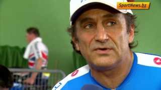 Alex Zanardi in Alto Adige [upl. by Llennhoj]