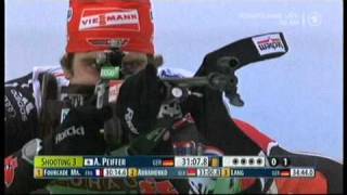 Biathlon Einzel der Männer in Ruhpolding 2011 [upl. by Aicelet]