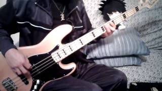 Gosick OP Destine Histoire  Risa Yoshiki Bass Cover [upl. by Acisse299]