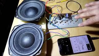 4440 Single ic Amplifier Board Full Wiring amp Sound Test [upl. by Gretta700]