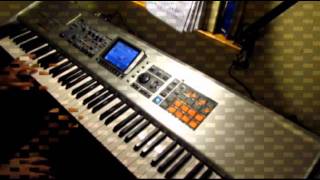 ROLAND FANTOM X8 SOUND  PERFORMANCEavi [upl. by Noskcaj776]