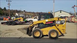 2013 CATERPILLAR 246D SKID STEER LOADER For Sale [upl. by Ellerad]