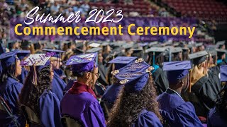 LSUS Summer Commencement 2023 2pm [upl. by Jovia489]