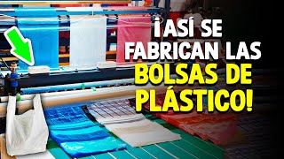 ¿Cómo Se Hacen Las Bolsas De Plástico Proceso En Fábrica [upl. by Dammahum601]