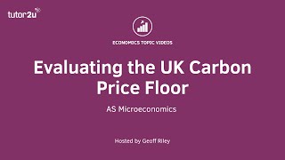 Evaluation Carbon Price Floor [upl. by Calvina250]