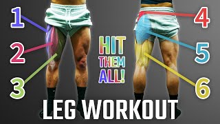 The Best ScienceBased Leg Day For Growth QuadsGlutesHamstrings  PUSH PULL LEGS SERIES [upl. by Hafirahs]