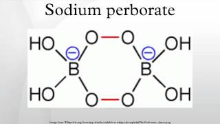 Sodium perborate [upl. by Anav130]