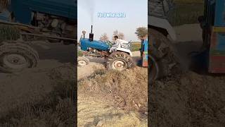 Ford tractor Kam Chak kro  Ford tractor power with Lord troli  tractor video tractorvideo [upl. by Mireielle]