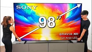 98quot Sony X90L  Enormous LED TV [upl. by Maren]