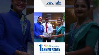 Happy 1st Anniversary to Air Seychelles operations in Sri Lanka [upl. by Marlene]