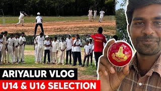 Ariyalur U14 amp U16 District Selection 2023  Cricanandha Vlog  TNCA  Vanakkam தமிழ்நாடு [upl. by Eirret]