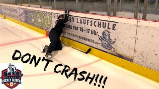 Hockey Injury Prevention Dont Crash [upl. by Nauqahs88]