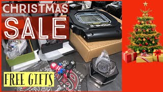 GShock Christmas Sale Frogman Rangeman MRG MTG Gulfmaster all UNDER Retail and FREE gifts [upl. by Teresita]