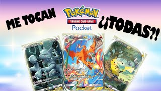 ¿¡¿¡¿ME TOCAN TODAS LAS MEJORES CARTAS😱​POKÉMON TCG POCKET [upl. by Ellehsar]