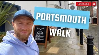 Southsea And Portsmouth Beach Tour [upl. by Ahsayn]