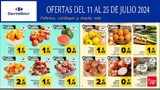 Novedades catálogo 2x1 Carrefour  Ofertas y novedades 2 x 1 Carrefour del 11 de julio 2024 [upl. by Gittel]