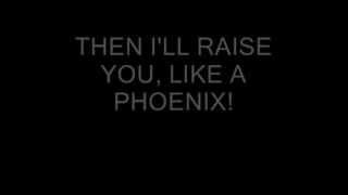 The PhoenixFall Out Boy Lyrics [upl. by Ahsenre]