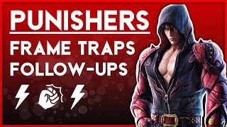 How To Use Jins Punishers  Follow Ups amp Frame Traps  Tekken 7 Jin Guide [upl. by Starkey]