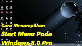 Cara Menampilkan START MENU pada Windows 80 Pro [upl. by Rego]