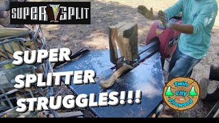 SUPER SPLIT WEAKNESSES‼️Kinetic Log splitter pros amp cons [upl. by Webber]