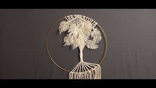 Tuto Macramé Décoration Arbre Débutants  Les Tutos de Karinette [upl. by Modesty]