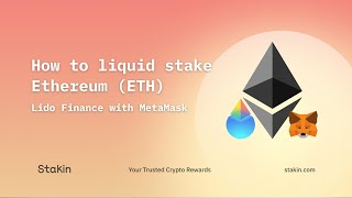 How to Liquid Stake Ethereum ETH on Lido [upl. by Prisca706]