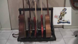 Build MultiStand for your Guitars and Basses [upl. by Dick769]