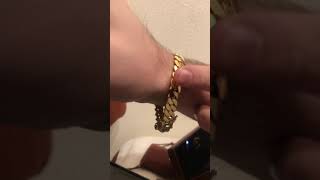 Daniel Jewlery INC 10mm 14k Miami Cuban link bracelet Review [upl. by Aicilat616]