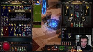 Ultimatum Hateforge Farming Day 2 Consecrated Path Chieftain 325 Path of Exile [upl. by Greenstein723]