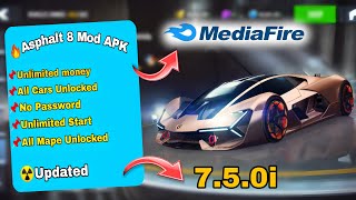 Asphalt 8 Mod APK Letest Version Unlimited money All Cars Unlocked [upl. by Anikat]