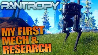 MY FIRST MECH amp RESEARCH  Pantropy  Lets Play Gameplay  S01E02 [upl. by Eirollam898]