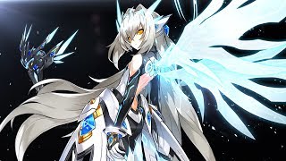 Elsword KR Eve Code Sariel Skill Combo Hyperactive [upl. by Adnomar]