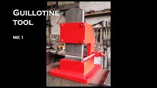 Blacksmiths Guillotine tool aka Smithing Magician [upl. by Dorene538]