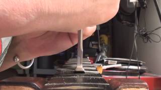 Bass Guitar Fret Removal [upl. by Niak]