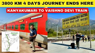 My Longest Train Journey Ends Here  Kanyakumari to Kashmir in 70 Hours  Himsagar Sagar  Episode 3 [upl. by Ellimak81]