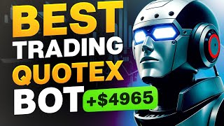 BINARY OPTIONS TRADING ROBOT 35 to 5000  BEST AI ROBOT FOR QUOTEX TRADING [upl. by Trish]