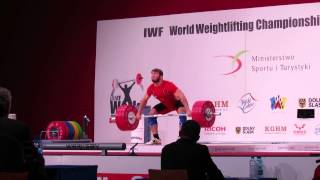 Apti Aukhadov snatch and campj in WWC 2013 Poland [upl. by Attenauqa]