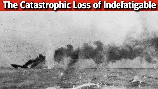 The CATASTROPHIC Destruction of HMS Indefatigable at Jutland [upl. by Zoa]